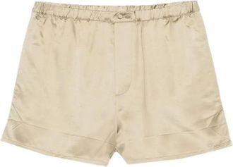 N&deg;21 Korte Broeken, Dames, Beige, L, Bermuda Tessuto