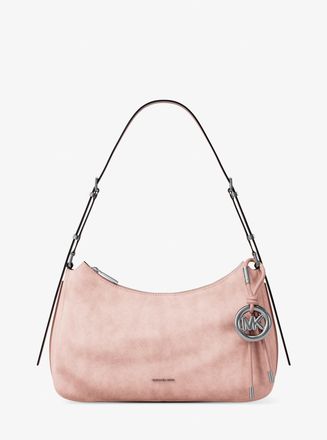 Michael Kors Nolita Medium Nubuck Shoulder Bag