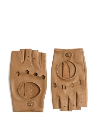 Valentino Garavani VLogo Signature vingerloze handschoenen - Beige