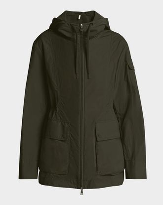 Moncler Leandro Short Hooded Parka