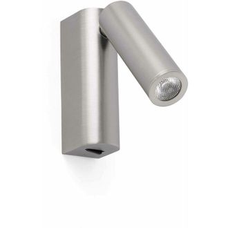 Faro Barcelona Faro Rob - led Indoor Wall Reading Light Satin Nickel