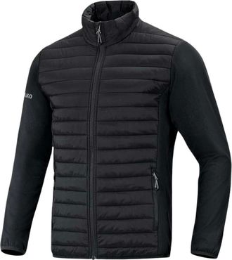 Jako Hybrid Jacket - Heren - Sport - Zwart - Maat: XL Zijde