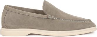 Kazar Heren su&egrave;de taupe vrijetijdsschoenen - Heren - Loafers - Beige - 44 EU - Su&egrave;de - Schoenen