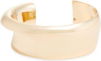 Open Edit Bold Cuff Bracelet in Gold at Nordstrom