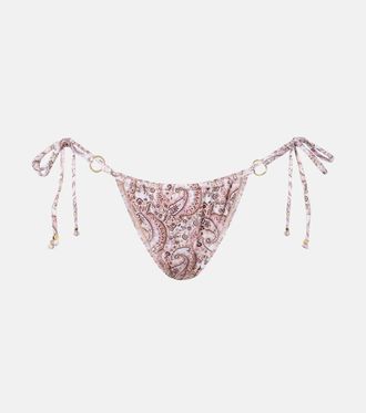 Bananhot Slip bikini Enzo con stampa paisley