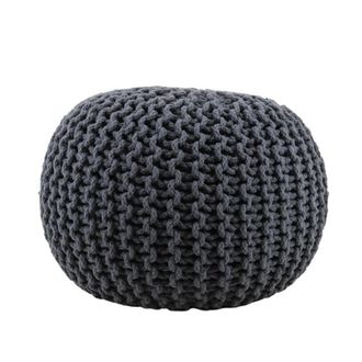 Ornami Puf redondo tejido 40x30 cm