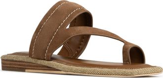 Donald J Pliner Wedge Toe Loop Sandal in Saddle at Nordstrom Rack, Size 8.5