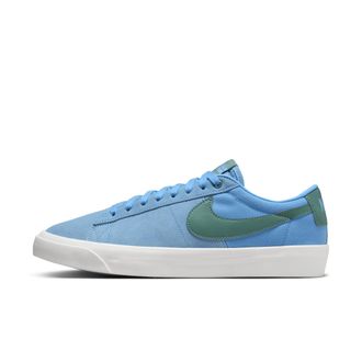 Nike Mens Nike SB Zoom Blazer Low Pro GT Skate Shoes in Blue | FJ1679-400