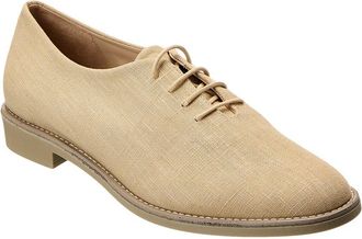 Theory Lace-Up Canvas Loafer