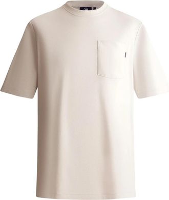 Fusalp Tylerr T-shirt met korte mouwen - Heren - T-shirts - Beige - S - Katoen - Tops