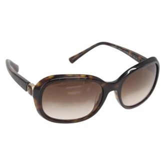 Chanel Pre-owned Accessories, female, Brown, Size: ONE SIZE Pre-owned Plastic Sunglasses