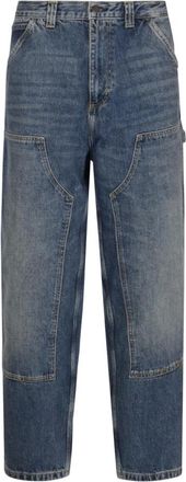 Carhartt Work in Progress Heren, Jeans, Blauw, Maat: XL Katoen
