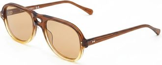JULIUS TART OPTICAL Mujer, Accesorios, Marr&oacute;n, Talla: ONE Size
