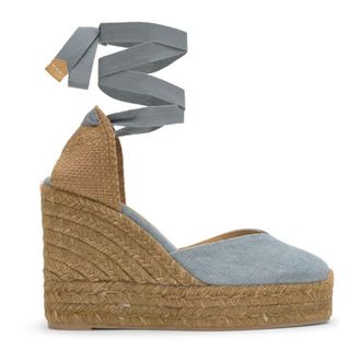 Castaner Wedges, female, Blue, Size: 10 US Chiara Espadrille