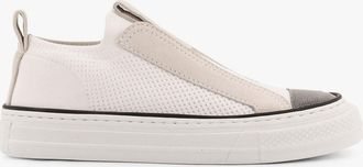 Brunello Cucinelli Sneakers in tessuto con inserti in suede - BRUNELLO CUCINELLI - gender_Woman