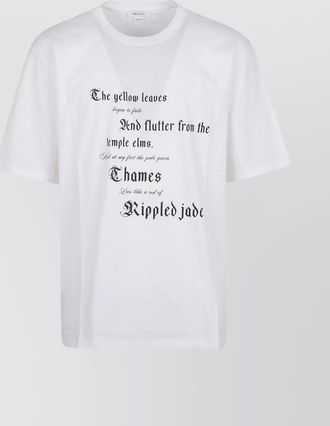 Alexander McQueen organic cotton printed regular-fit t-shirt