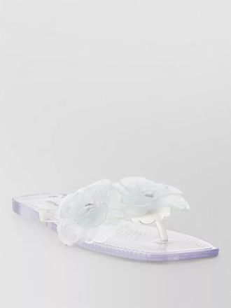 Coperni flower strap flat sandals open toe