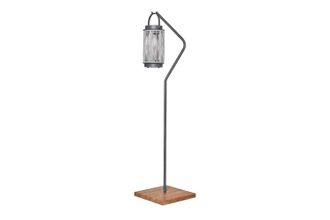 OEM Soporte De Madera Para L&aacute;mpara Solar Ivy Suns Color Antracita Homms