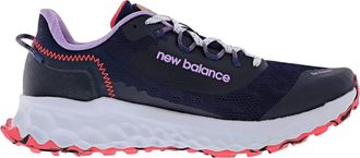 New Balance Womens Fresh Foam Garoe V1 Trail Running Shoes In Natural Indigo Electric Purple Electric Red