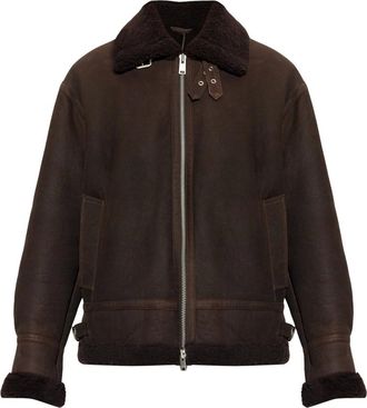 Arma Giacca Shearling Sano - - Jackets - Uomo - Marrone - L