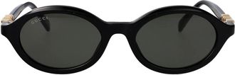 Gucci Gg 2153S Zonnebril - Dames - Zonnebrillen - Zwart - 51 MM - Accessoires