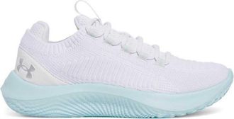 Under Armour UA W Dynamic 2 0003 - Black 37.5, White Stream Metallic Silver, 5.5 UK