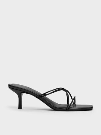Charles & Keith Strappy Heeled Sandals