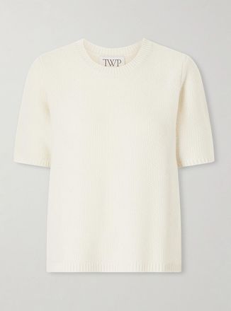 TWP Pullover In Cashmere Audrey - Avorio