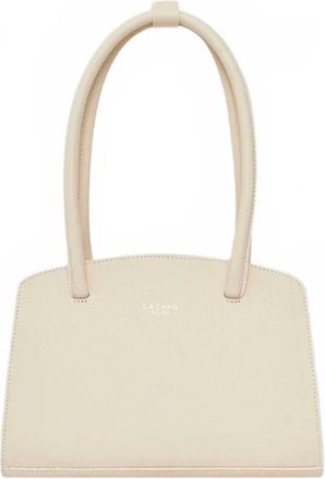 Lazaro Zapaterias Womens Margot Shoulder Bag In Off White