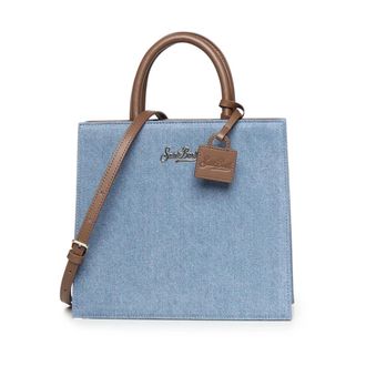 MC2 Saint Barth Hand Leather Bag - female - MC2 Saint Barth - Handbags - Blue - ONE SIZE - Bags