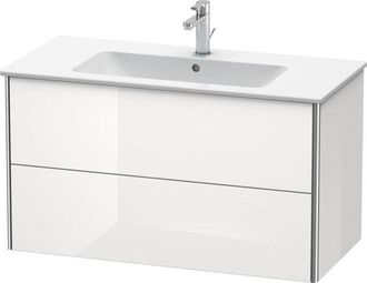 Duravit Xsquare Mueble De Pared 101.0 X 47.8 Cm, 2 Cajones, Para - Duravit