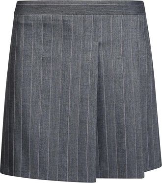 Pinko Short Skirts - Dames - Korte rokken - Grijs - M - Rokken
