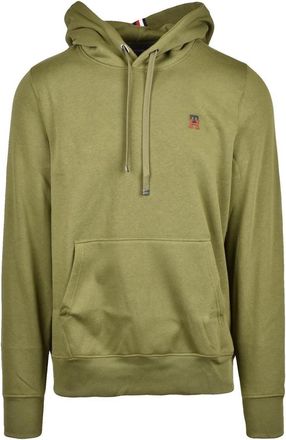Tommy Hilfiger Green Sustainable Cotton Hoodie