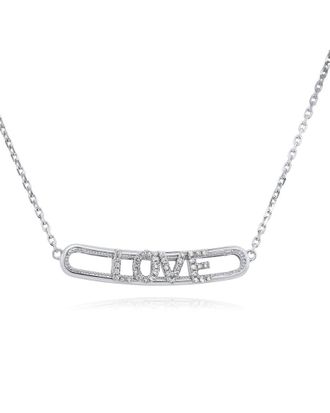 Diana M. Jewels 14K 0.14 Ct. Tw. Diamond Necklace