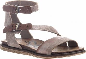 OTBT Womens March On Sandal In Grey Silver