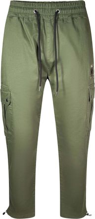 Siksilk Cargohose SIKSILK Siksilk Cargohose Loose Fit Cargos, Herren, Gr. L, N-Gr, gr&uuml;n, Obermaterial: 98% Baumwolle CO. 2% Elasthan EL., Hosen Cargohose