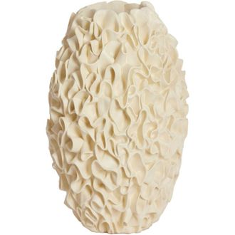 Light & Living Light&living - Vaso Agello Mate Crema Cer&aacute;mica - &Oslash;26x39,5 Cm