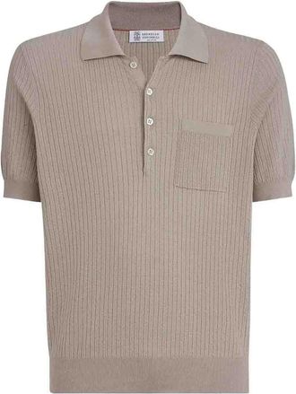 Brunello Cucinelli Short Sleeve Polo