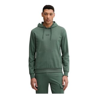 Emporio Armani Felpa con cappuccio - - Sweatshirts & Hoodies - Uomo - Verde - M