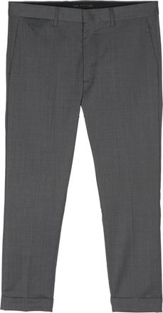 low brand Cooper trousers - men - Elastane/Polyester/Virgin Wool - 35 - Grey