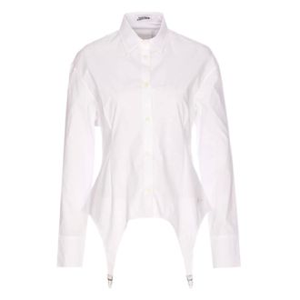 Jean Paul Gaultier Donna, Camicette, Bianco, S, new