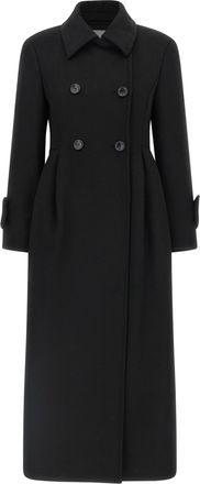 Max Mara Beati1234 Trench E Impermeabili Nero-Donna