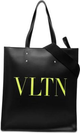 Valentino Pre-owned Vltn Satchel - Dames - Vintage Shopper - Zwart - ONE Size - Leer - Vintage