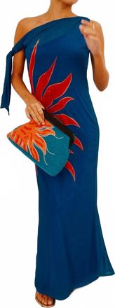 Never Fully Dressed Lyla Maxi Dress In Blue