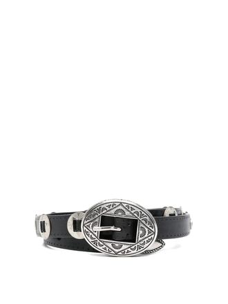 Golden Goose Belt Leather Hammered Studs