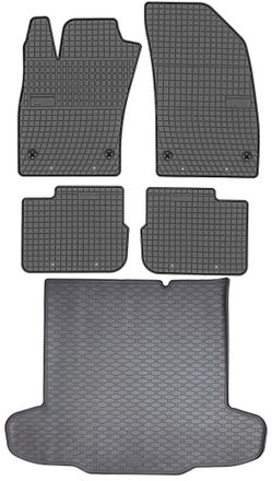 OEM Juego De Alfombrillas De Goma Para Coche Y Alfombrilla Para Maletero Para Fiat Tipo Sed&aacute;n A Partir De 2015