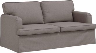 vidaXL Sof&aacute; Taup&eacute; 162 X 80 X 85 Cm Tela Vidaxl