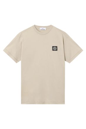 Stone Island S0013 PATCH LOGO T SHIRT Size: XXL, colour: BEIGE