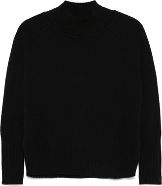 Be You Jersey de cuello alto acanalado - Knitwear - Mujer - Negro - XS