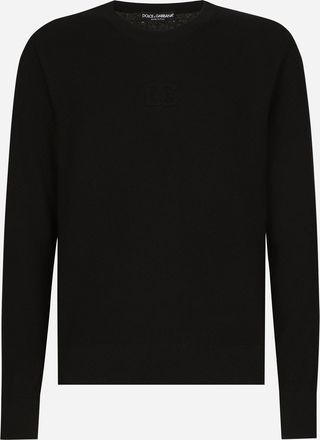 Dolce & Gabbana Pull Girocollo M/l - Man Sweaters And Cardigans Black 44